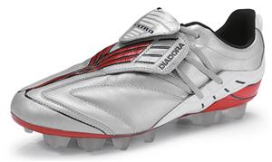 Estro LT RTX 14 Silver/Ferrari Red Soccer Cleats - Soccer ...