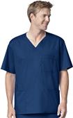 WonderWink Mens Multi-Pocket V-Neck Scrub Top WonderWink Mens Multi-Pocket V-Neck Scrub Top