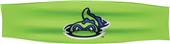 OC MiLB Lake Monsters Reversible Cooling Headband OC MiLB Lake Monsters Reversible Cooling Headband