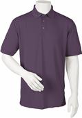 Century Place Adult Shadow Tone-on-Tone Polo Century Place Adult Shadow Tone-on-Tone Polo
