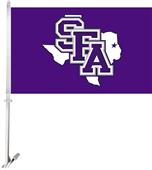 Collegiate Stephen F Austin 2-Sided 11x18 Car Flag Collegiate Stephen F Austin 2-Sided 11x18 Car Flag