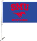 Collegiate SMU 2-Sided 11"x18" Car Flag Collegiate SMU 2-Sided 11"x18" Car Flag