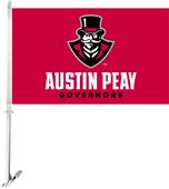 Collegiate Austin Peay 2-Sided 11"x18" Car Flag Collegiate Austin Peay 2-Sided 11"x18" Car Flag