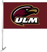 Collegiate LA Monroe 2-Sided 11"x18" Car Flag Collegiate LA Monroe 2-Sided 11"x18" Car Flag