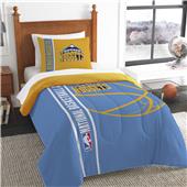 NBA Nuggets Printed Twin Comforter & Sham Set NBA Nuggets Printed Twin Comforter & Sham Set