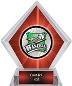 Xtreme Baseball Red Diamond Ice Trophy Label Xtreme Baseball Red Diamond Ice Trophy Label
