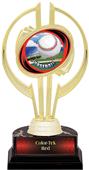 Hasty Awards Gold Hurricane 7" HD Baseball Trophy Hasty Awards Gold Hurricane 7" HD Baseball Trophy