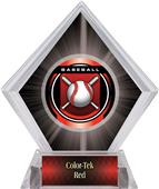 2" Legacy Baseball Black Diamond Ice Trophy 2" Legacy Baseball Black Diamond Ice Trophy
