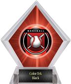 2" Legacy Baseball Red Diamond Ice Trophy 2" Legacy Baseball Red Diamond Ice Trophy