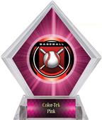 Awards Legacy Baseball Pink Diamond Ice Trophy Awards Legacy Baseball Pink Diamond Ice Trophy