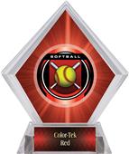 Awards Legacy Softball Red Diamond Ice Trophy Awards Legacy Softball Red Diamond Ice Trophy