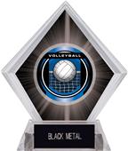 2" Legacy Volleyball Black Diamond Ice Trophy 2" Legacy Volleyball Black Diamond Ice Trophy