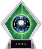 2" Legacy Volleyball Green Diamond Ice Trophy 2" Legacy Volleyball Green Diamond Ice Trophy