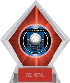 2" Legacy Volleyball Red Diamond Ice Trophy 2" Legacy Volleyball Red Diamond Ice Trophy