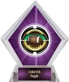 Awards Saturn Football Purple Diamond Ice Trophy Awards Saturn Football Purple Diamond Ice Trophy