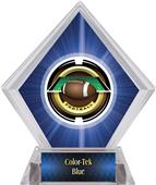 Awards Saturn Football Blue Diamond Ice Trophy Awards Saturn Football Blue Diamond Ice Trophy
