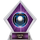 Awards Legacy Volleyball Purple Diamond Ice Trophy Awards Legacy Volleyball Purple Diamond Ice Trophy