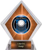 Awards Legacy Volleyball Orange Diamond Ice Trophy Awards Legacy Volleyball Orange Diamond Ice Trophy