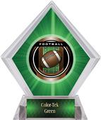 Awards Legacy Football Green Diamond Ice Trophy Awards Legacy Football Green Diamond Ice Trophy