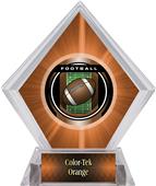 Awards Legacy Football Orange Diamond Ice Trophy Awards Legacy Football Orange Diamond Ice Trophy