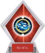 2" Saturn Swimming Red Diamond Ice Trophy 2" Saturn Swimming Red Diamond Ice Trophy