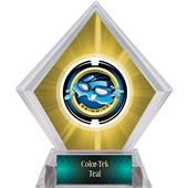 Awards Saturn Swimming Yellow Diamond Ice Trophy Awards Saturn Swimming Yellow Diamond Ice Trophy