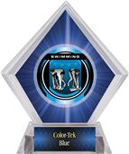 Awards Legacy Swimming Blue Diamond Ice Trophy Awards Legacy Swimming Blue Diamond Ice Trophy