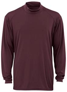 Badger B-Core L/S Mock Neck Performance Shirts