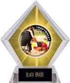 P.R.2 Softball Yellow Diamond Ice Trophy P.R.2 Softball Yellow Diamond Ice Trophy