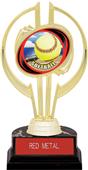 Hasty Awards Gold Hurricane 7" HD Softball Trophy Hasty Awards Gold Hurricane 7" HD Softball Trophy