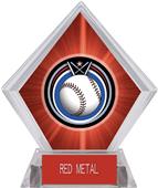 Eclipse Baseball Red Diamond Ice Trophy Eclipse Baseball Red Diamond Ice Trophy