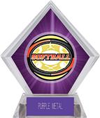 Awards Classic Softball Purple Diamond Ice Trophy Awards Classic Softball Purple Diamond Ice Trophy