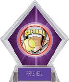 Awards ProSport Softball Purple Diamond Ice Trophy Awards ProSport Softball Purple Diamond Ice Trophy
