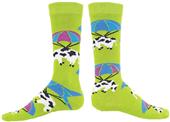 Wright Avenue Paratrooper Novelty Crew Socks Wright Avenue Paratrooper Novelty Crew Socks
