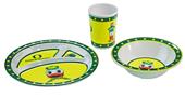 Collegiate Oregon Kid's 3 Pc. Dish Set Collegiate Oregon Kid's 3 Pc. Dish Set