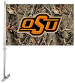 Collegiate Oklahoma State Realtree Camo Car Flag Collegiate Oklahoma State Realtree Camo Car Flag