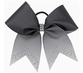Pizzazz Cheerleaders Glitter Fade Rhinestone Bows Pizzazz Cheerleaders Glitter Fade Rhinestone Bows