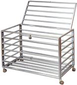 Athletic Specialty Lockable Ball Storage Cart Athletic Specialty Lockable Ball Storage Cart