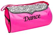 Sassi Designs Dance Zebra Duffel Bag Sassi Designs Dance Zebra Duffel Bag