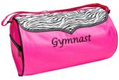 Sassi Designs Gymnast Zebra Duffel Bag Sassi Designs Gymnast Zebra Duffel Bag