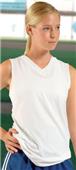 Eagle Women's Racerback Sleeveless V-Neck Jersey