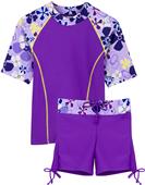 Tuga Swimwear Retro Swirl Surfer Girl 2pc Swim Set Tuga Swimwear Retro Swirl Surfer Girl 2pc Swim Set