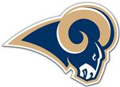 NFL Los Angeles Rams 12" Die Cut Vinyl Car Magnet NFL Los Angeles Rams 12" Die Cut Vinyl Car Magnet
