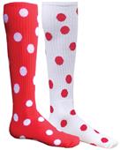 Red Lion Mismatched MX Dots Socks - Closeout Red Lion Mismatched MX Dots Socks - Closeout