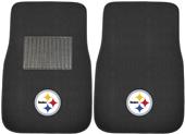 Fan Mats NFL Steelers Embroidered Car Mats (set) Fan Mats NFL Steelers Embroidered Car Mats (set)