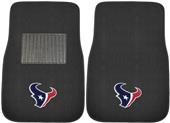 Fan Mats NFL Texans Embroidered Car Mats (set) Fan Mats NFL Texans Embroidered Car Mats (set)