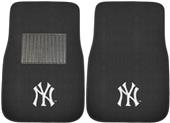 Fan Mats MLB NY Yankees Embroidered Car Mats (set) Fan Mats MLB NY Yankees Embroidered Car Mats (set)