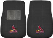 Fan Mats MLB Cardinals Embroidered Car Mats (set) Fan Mats MLB Cardinals Embroidered Car Mats (set)