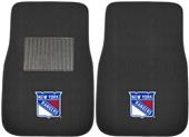 Fan Mats NHL NY Rangers Embroidered Car Mats (set) Fan Mats NHL NY Rangers Embroidered Car Mats (set)