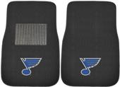 Fan Mats NHL Blues Embroidered Car Mats (set) Fan Mats NHL Blues Embroidered Car Mats (set)